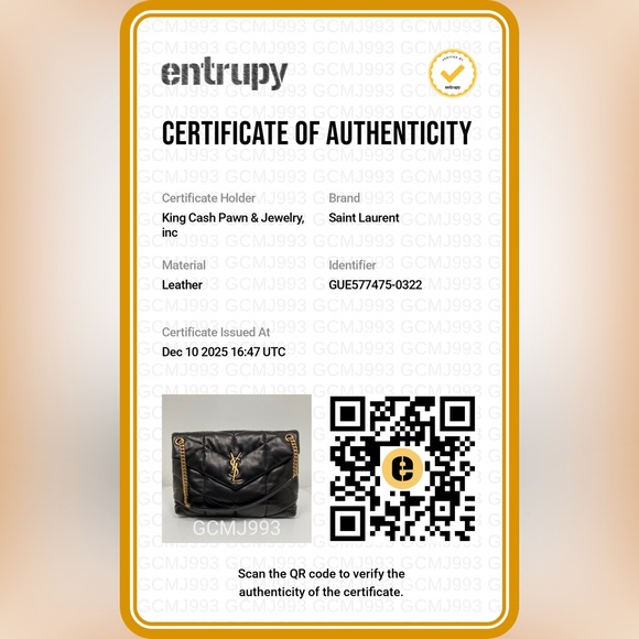 Saint Laurent Lou Puffer Small YSL Shoulder Bag in Quilted Leather - Picture 2 of 14